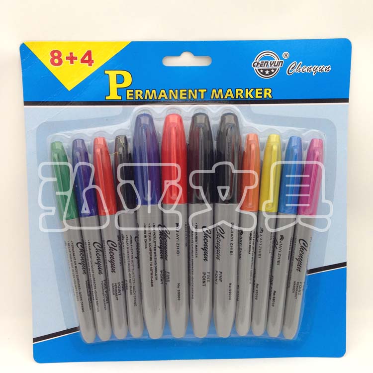 Marker oil marker 8+4 set 95000 color marker