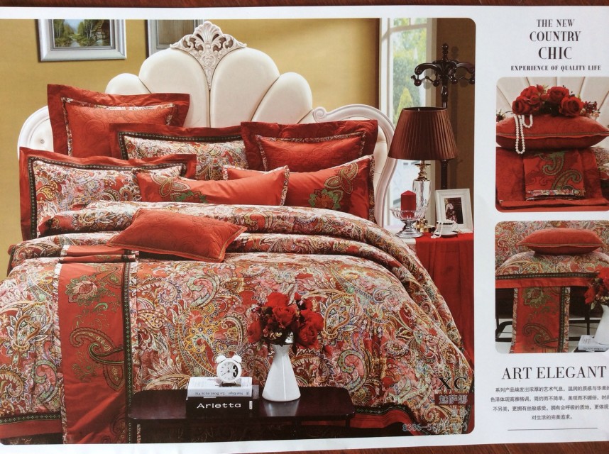 Oushimei all-cotton four-piece set pillow core summer cool quilt, festive multi-piece set cotton quilt Application Scenario