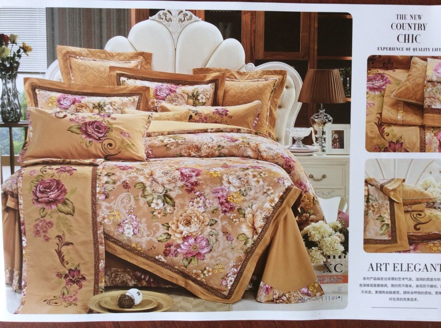 欧饰美全棉四件套 枕芯 夏凉被 喜庆多件套 棉被