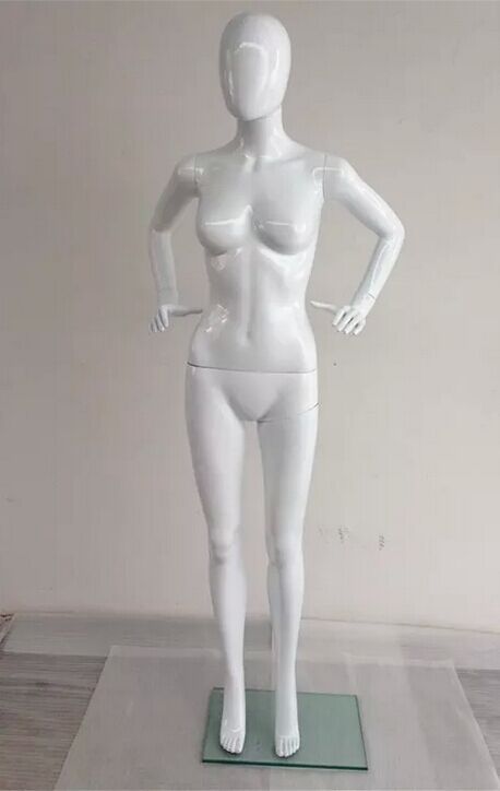 义乌好货亮光女全身模特服装道具 塑料制品 一件起批