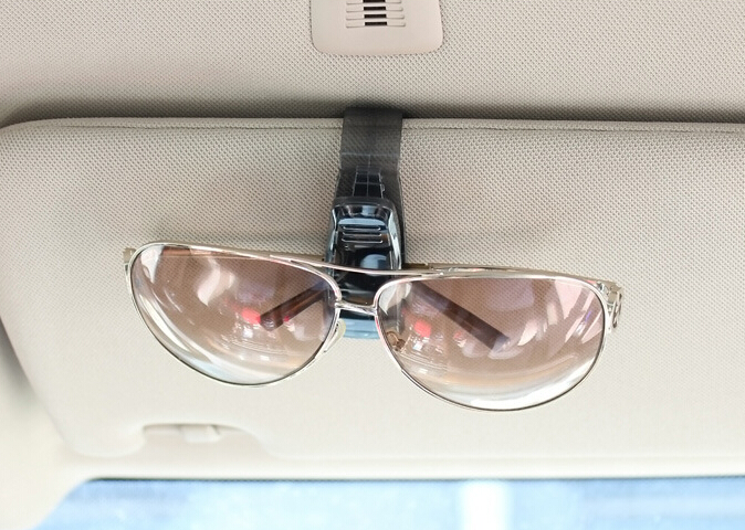 车用眼镜夹 多功能车载眼镜夹 票据夹 名片夹 多色可选                           详情图2