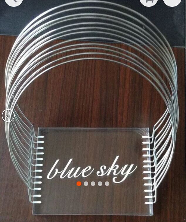 Iron display stand for swimming caps
