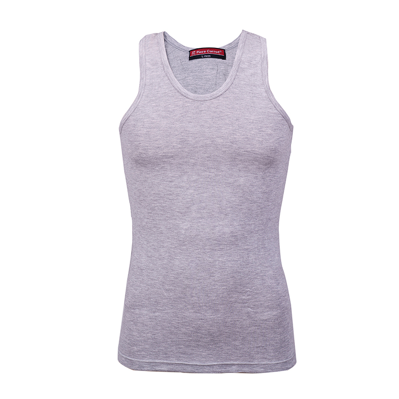 Shop genuine Pierre Cardin underwear Modair seamless round neck wiper sleeves men wide shoulder back heart