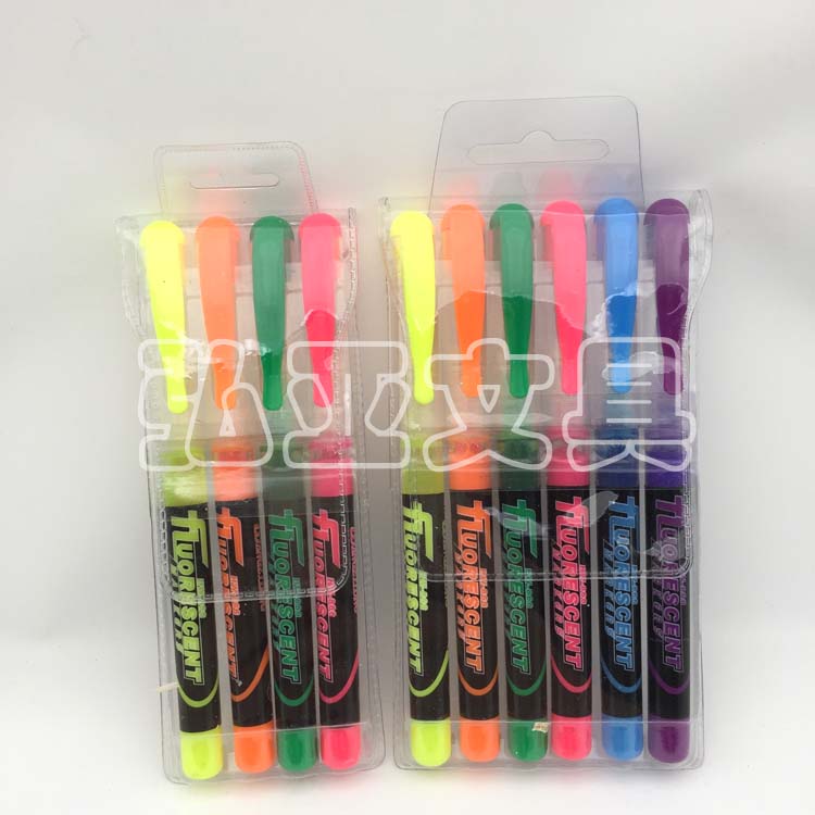 Straight liquid highlighter liquid ink highlighter