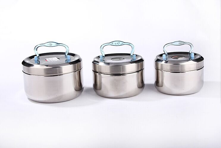 Double-layer stainless steel lunch box, bento box, insulated box, sealed insulated lunch box, high quality details Picture