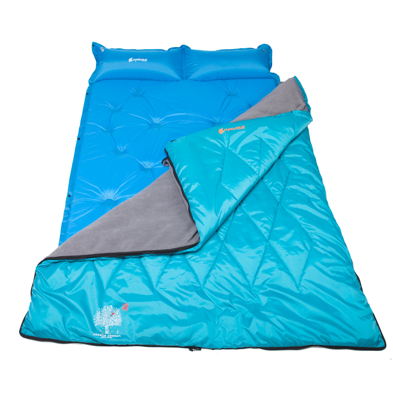 春夏季户外自动充气垫帐篷垫防潮 加厚双人午休床垫详情图3
