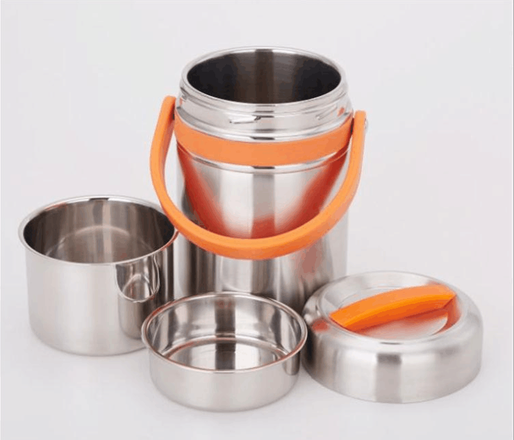 Anti-overflow soup treasure insulated bucket, stainless steel pot insulated bucket, high-quality stainless steel Application Scenario