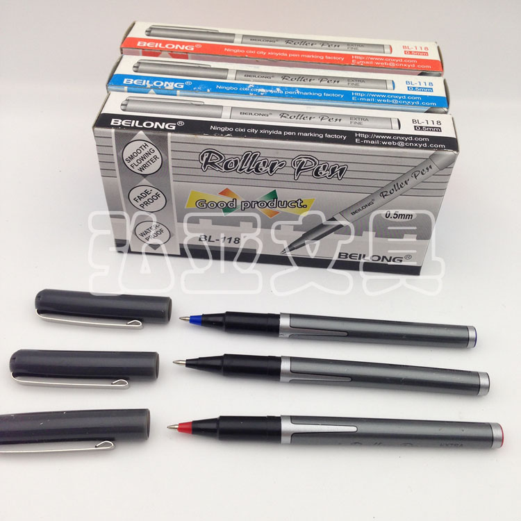 Roll core pen signature pen Roller pen, 12 pieces a box, 1728 pieces a box