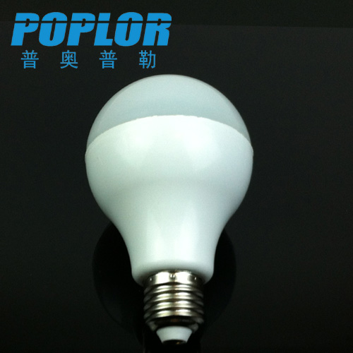 LED球泡灯 9W 塑料LED灯泡 LED灯 节能环保PP细节图