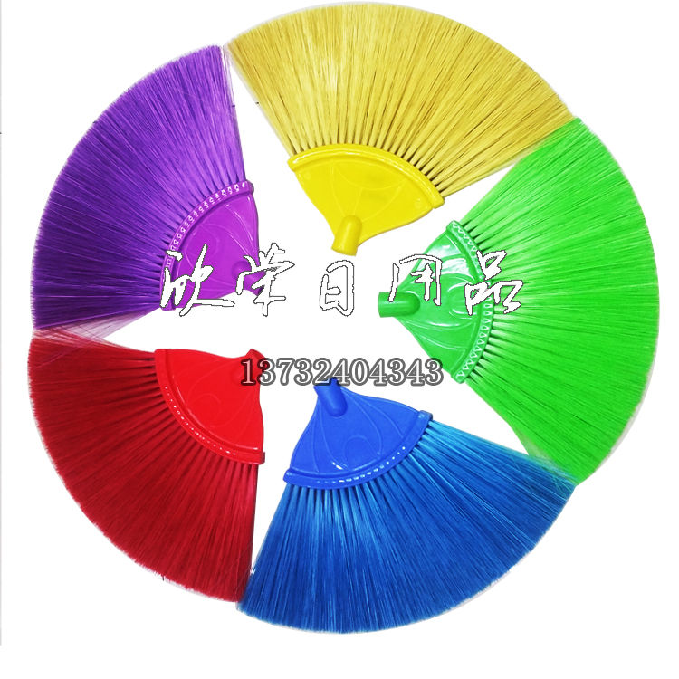【 Factory Direct Sales 】 Retractable household roof dust removal broom, fan-shaped broom