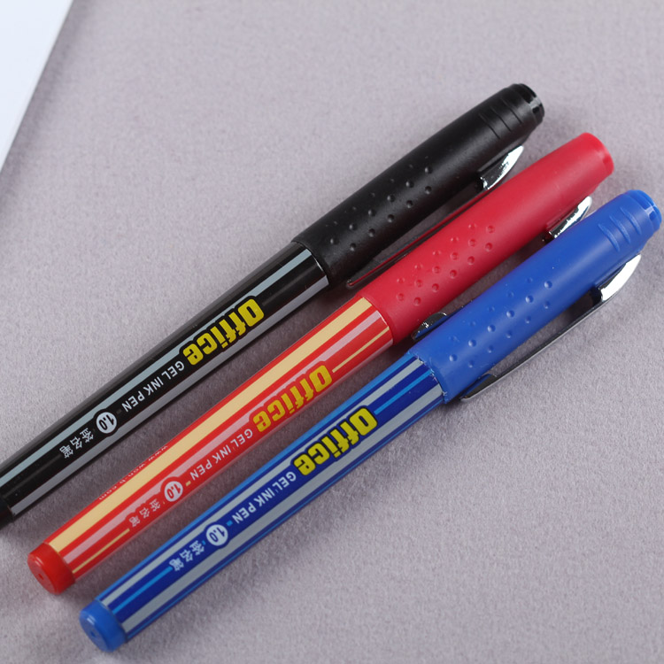 Iron hook large capacity 368 gel pen 1.0mm genuine guaranteed gel pen signature pen Application Scenario