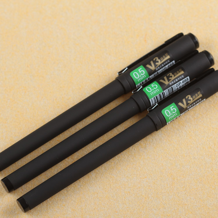 Business essential gel pens, signature pens, test pens, advertising pens 668 0.5mm details Picture