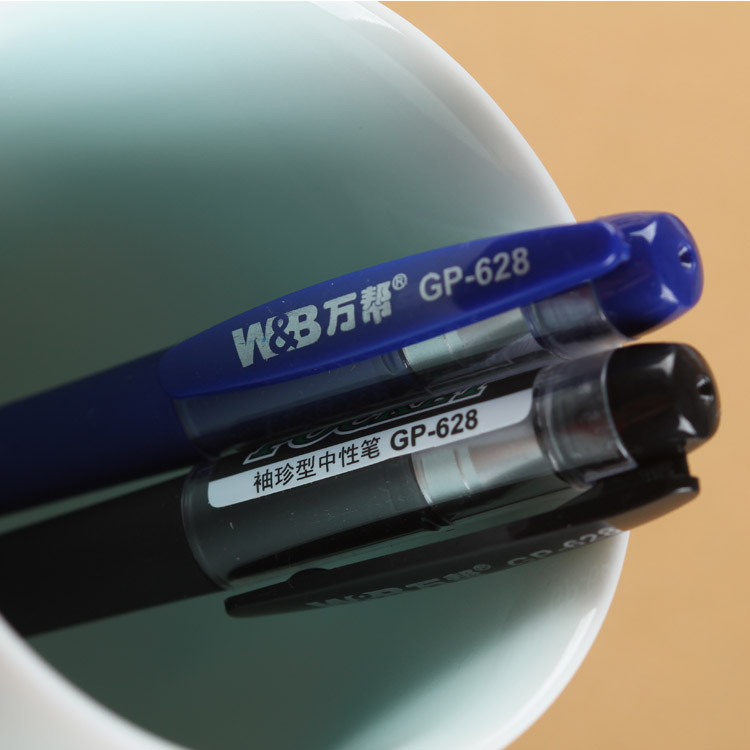 628 Pocket-sized gel pen with a frosted grip, portable version, 0.5mm details Picture