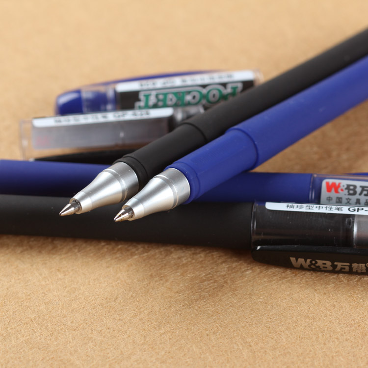 628 Pocket-sized gel pen with a frosted grip, portable version, 0.5mm Specification image
