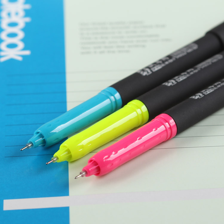 678 type test pen Special gel pen, ballpoint pen, signature pen 0.35mm details Picture