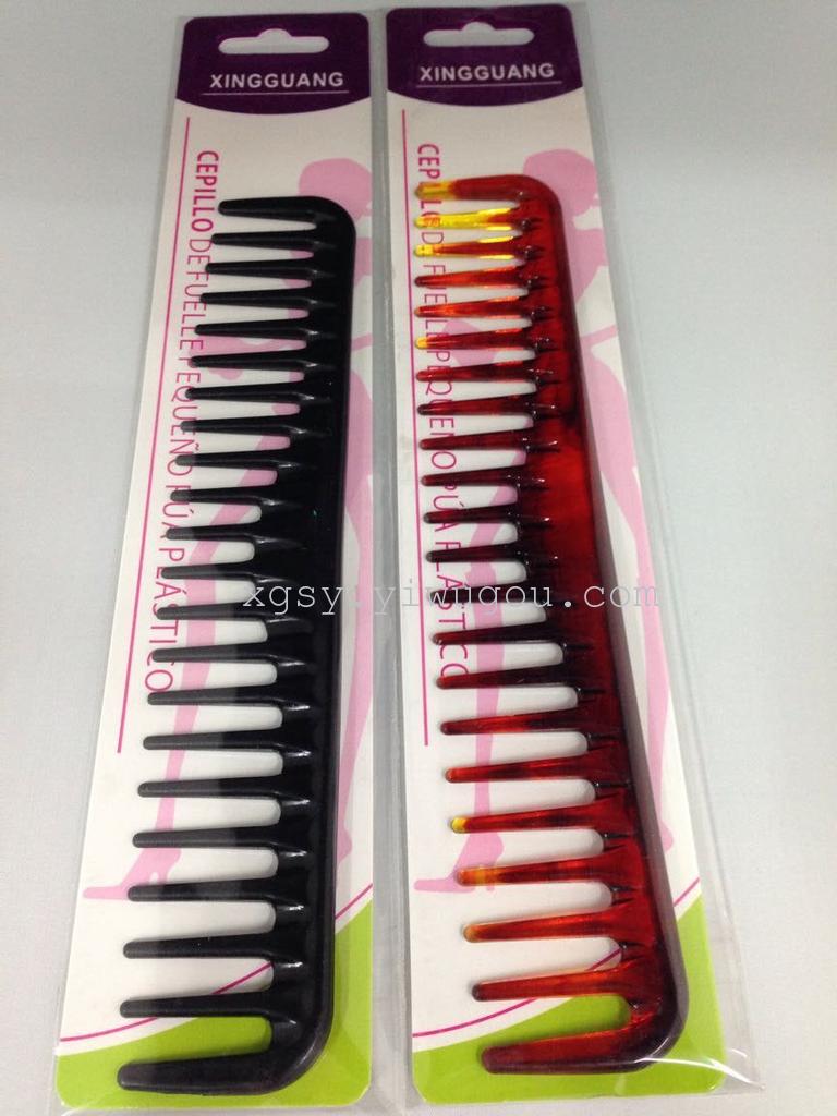 Wholesale of specialty hair combs, with novel designs and bright colors. Factory direct sales Specification image