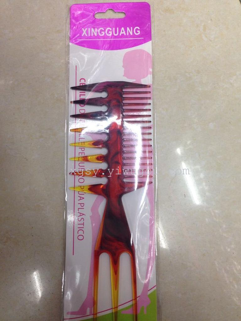 Wholesale hair salon special hair comb with unique design, factory direct sales FH1294 Specification image