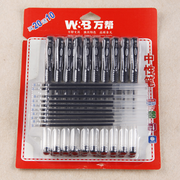 20 pens +10 core gel pens, signature pens, ballpoint pens 3524 Application Scenario