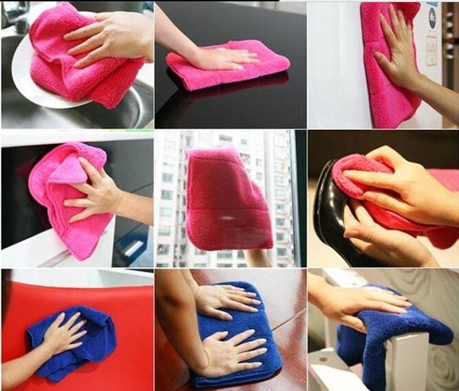 Coral Velvet Hand Towel Towel Application Scenario