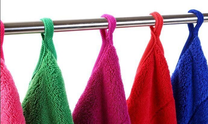 Coral Velvet Hand Towel Towel