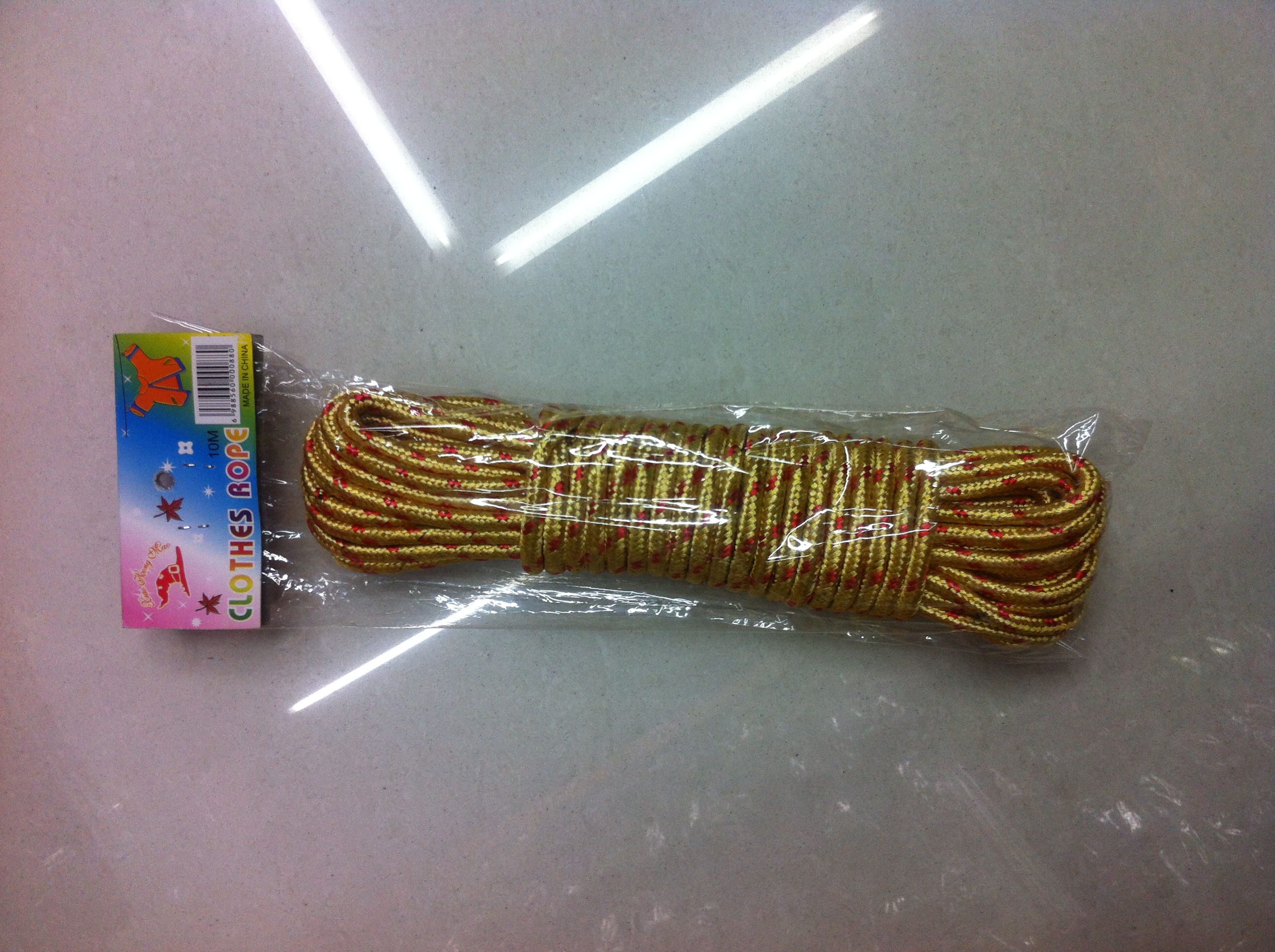 厂家直销，加粗多功能尼龙防滑防风晾衣绳，户外晒被绳产品图