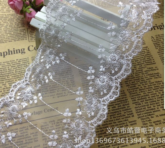 New Bow Diy Material Symmetrical 12Cm Set Yarn Lace Absolute Praise Absolute Praise Absolute Praise!