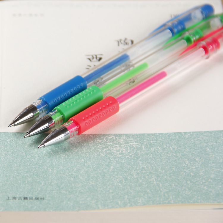 Wholesale of new eco-friendly set of 6-color highlighters of Model 3576 stationery Specification image