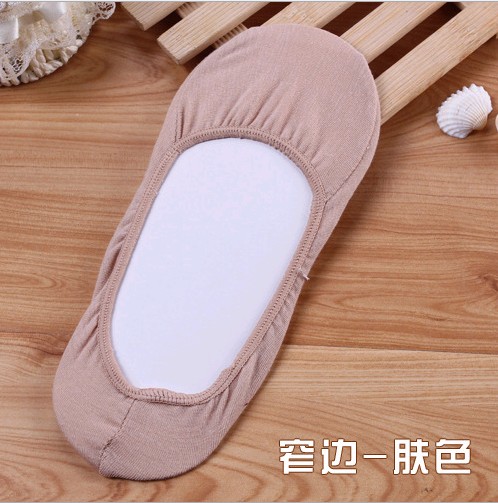 春夏皮筋袜棉质薄款船袜 女士袜子浅口隐形女袜细节图
