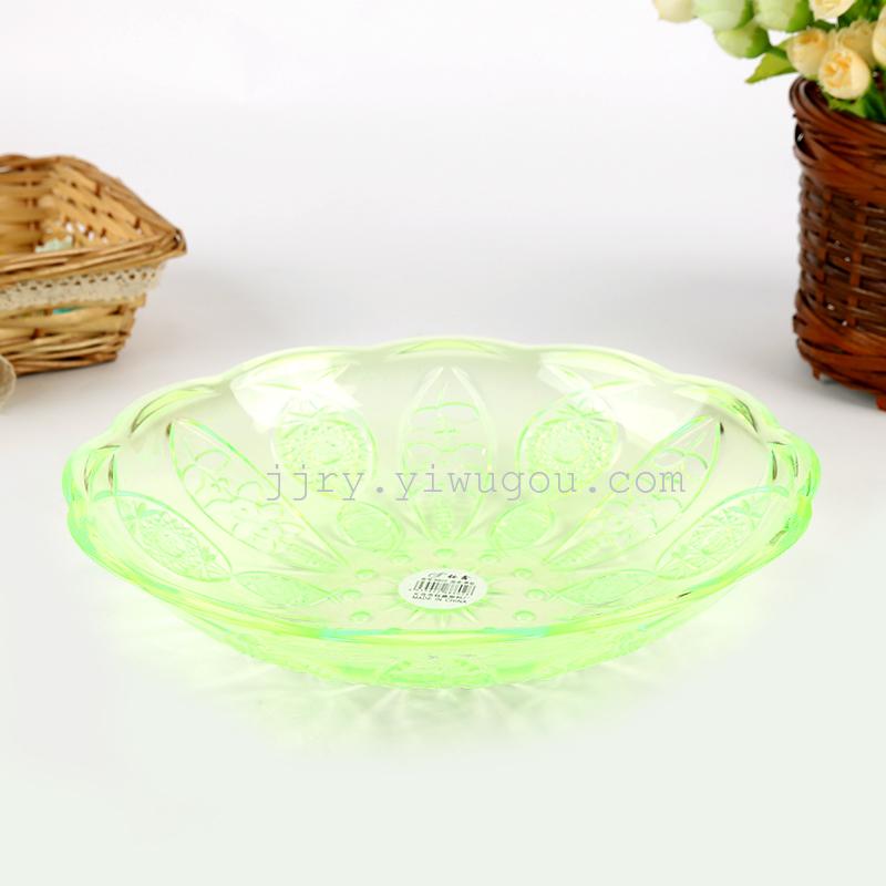 Plastic fruit plate, plastic fruit plate, fruit plate details Picture