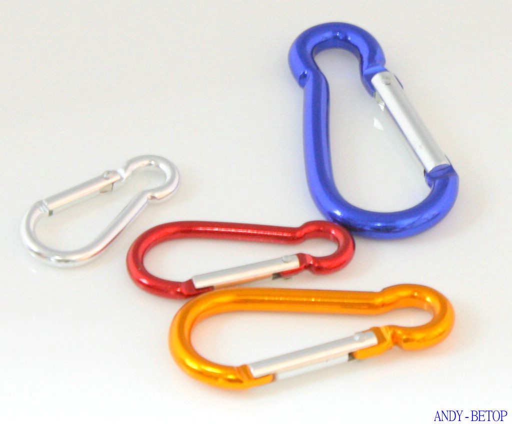 Mini D Mountaineering Buckle \ Aluminum Alloy Quick Hanging \ Key Chain \ Gourd Shaped Hanging Buckle Application Scenario