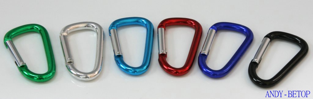 Mini D Mountaineering Buckle \ Aluminum Alloy Quick Hanging \ Key Chain \ Gourd Shaped Hanging Buckle