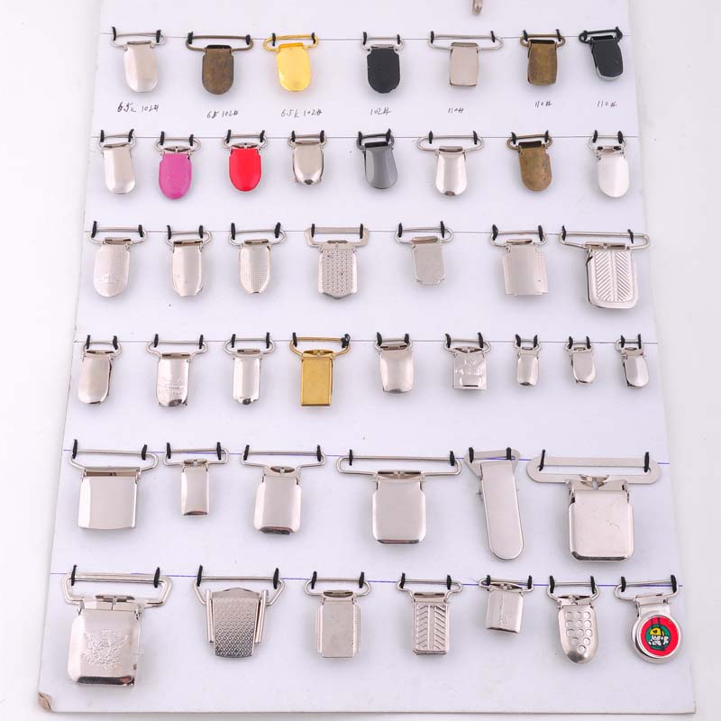 鸭嘴扣 背带扣 吊带夹 有胶鸭嘴扣儿童背带夹