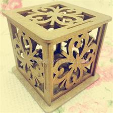 创意中国风激光雕刻木质喜糖盒子婚庆用品喜糖个性糖果盒包邮
