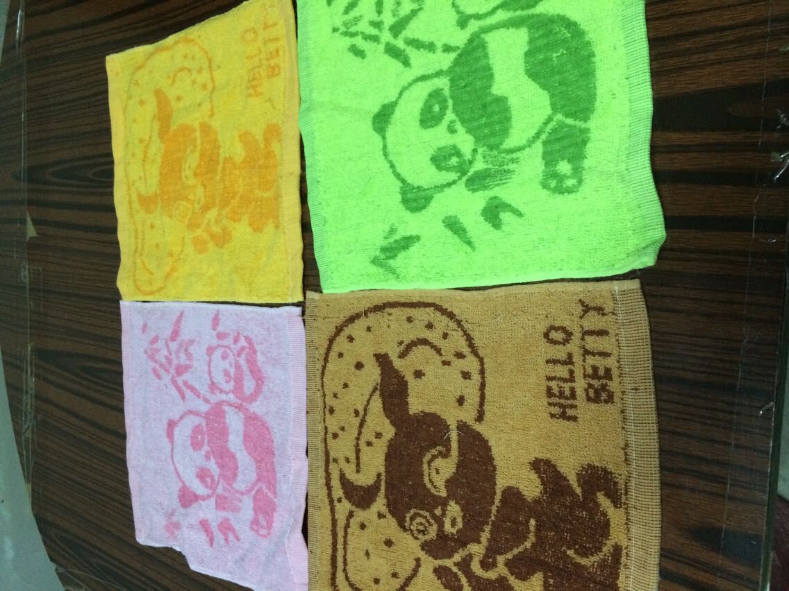 Plain jacquard handkerchief details Picture