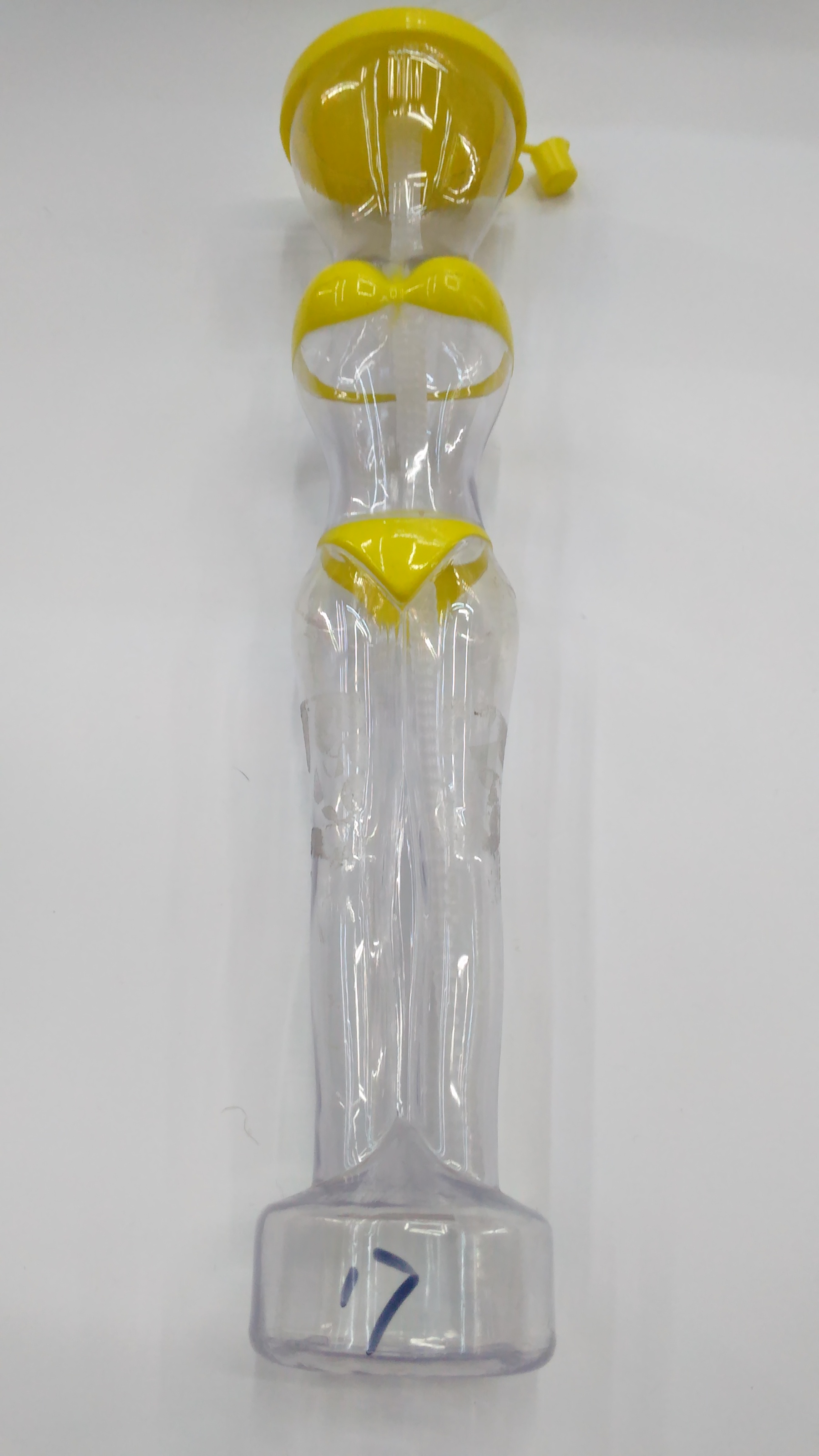 新款时尚PVC美女塑料杯 优质创意奶茶杯 塑料吸管杯