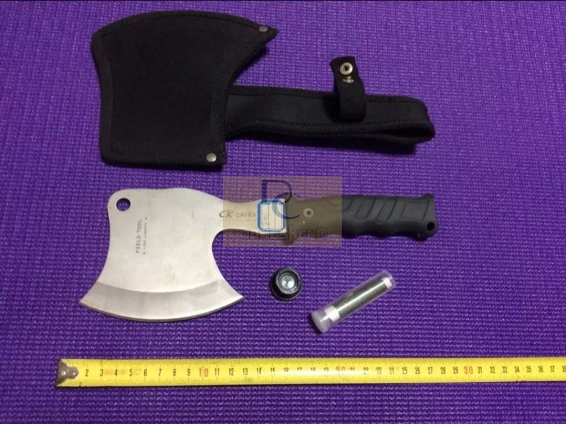 F01斧头户外必备斧子野营斧砍刀斧子山地斧 工兵消防斧开山斧