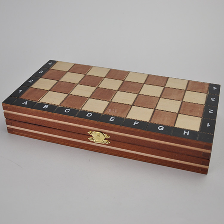 Wooden line chess details Picture