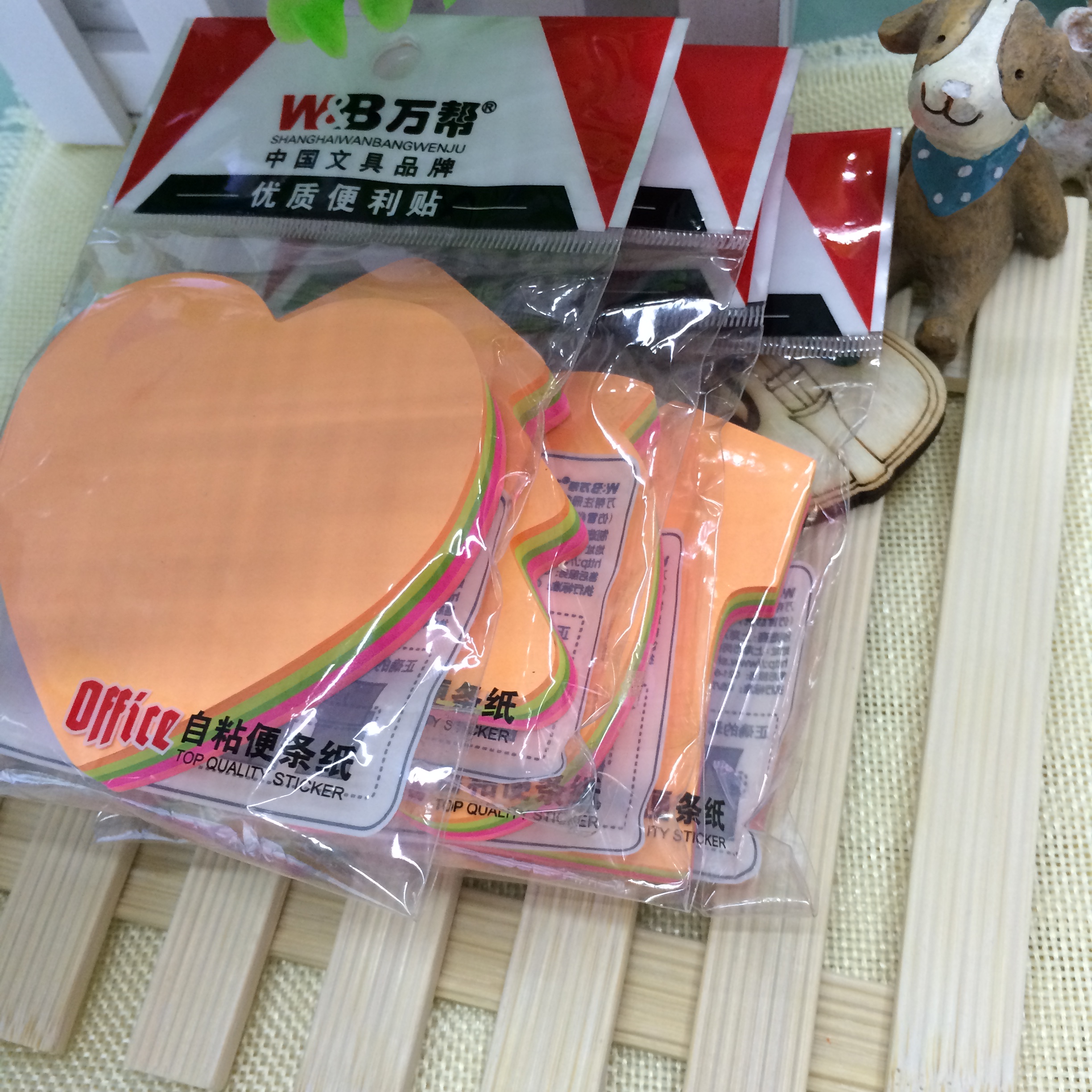 1822 Fruit-shaped easy-tear high-quality sticky notes, cartoon and cute sticky notes