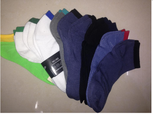 男士船袜 双原色 经典系列 运动系列 透气舒爽产品图