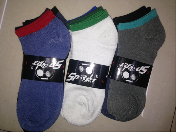 男士船袜 双原色 经典系列 运动系列 透气舒爽