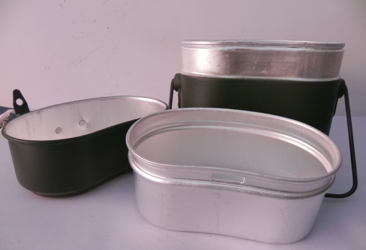 外贸款德式老式饭盒户外用品烧饭锅水壶细节图