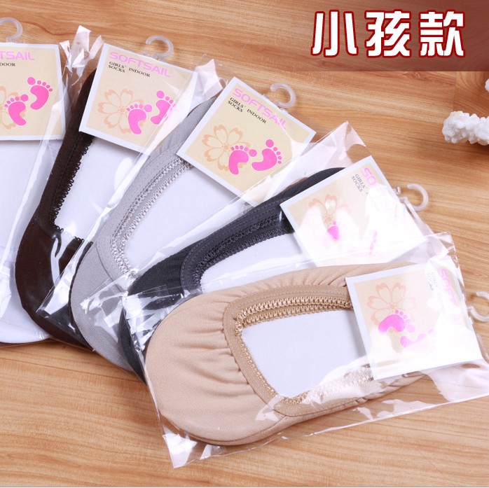 儿童船袜 地板袜 夏季棉质薄款隐形袜 蕾丝边打底袜