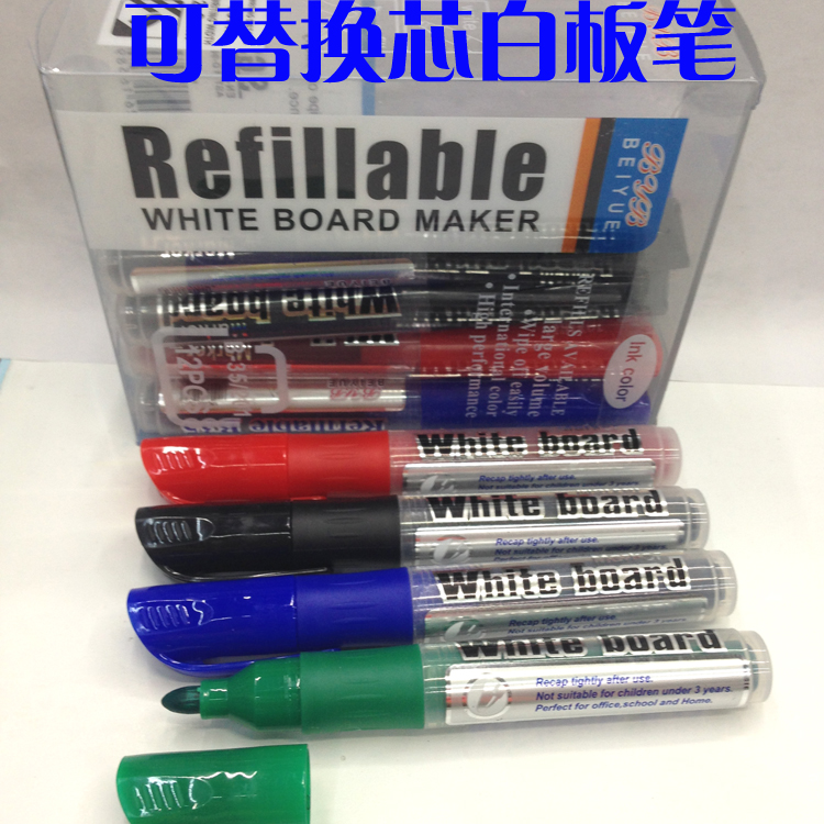 Replaceable dry-erase marker