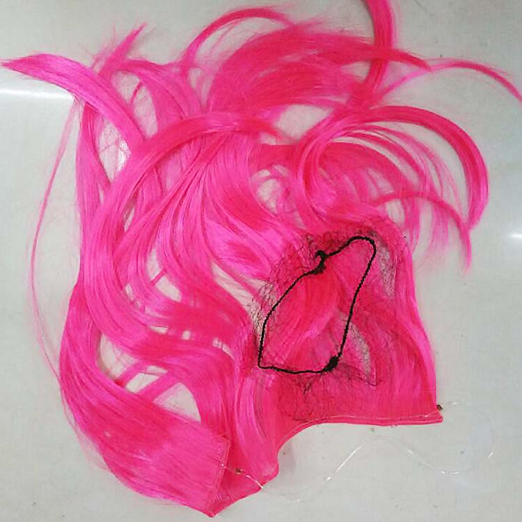 New style wigs, straight hair, colorful wigs, anime wigs
