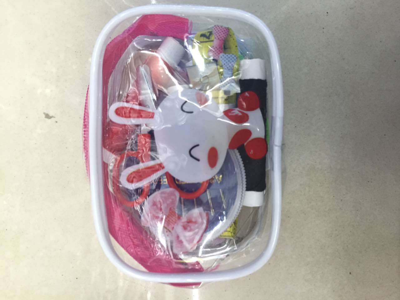 PVC针线卡通包