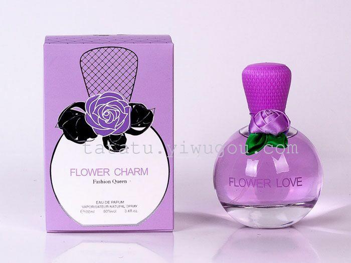 2015 Domestic glass bottle scented flower perfume 100ML Specification image