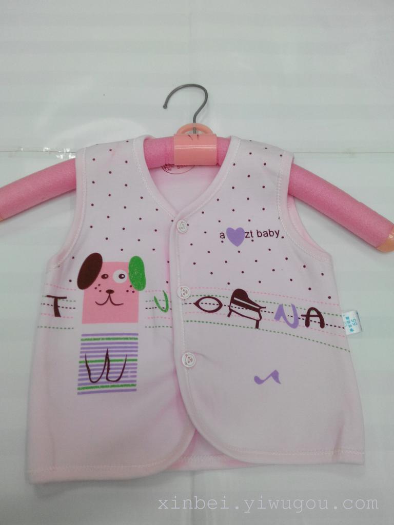 纯棉.婴儿宝宝马甲 儿童背心详情图2
