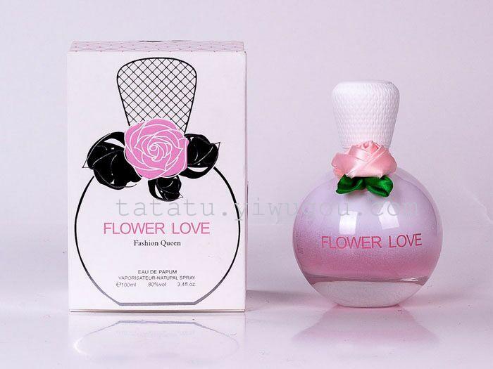 2015 Domestic glass bottle scented flower perfume 100ML