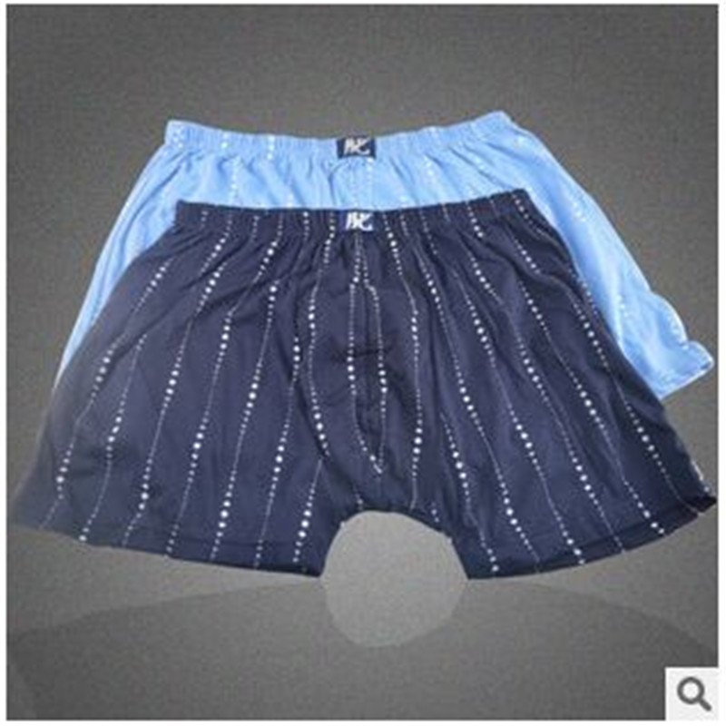 Oversized boxer briefs in cotton printed briefs for men