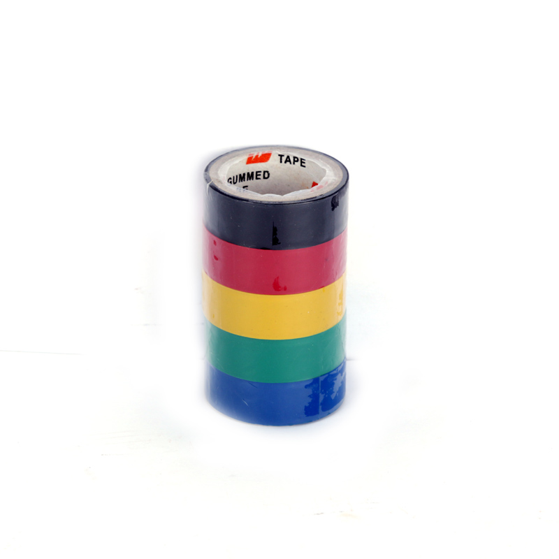 Opaque colored sealing tape, export foreign trade sealing tape with color separation marking, red, blue and green multi-color details Picture
